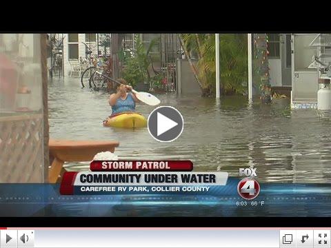 Collier Carefree RV park flooding