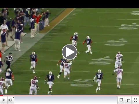 Auburn Game Winning Missed Field Goal TD Return vs Alabama