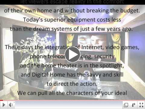 Home Theater Comfort by Digital Home Technologies