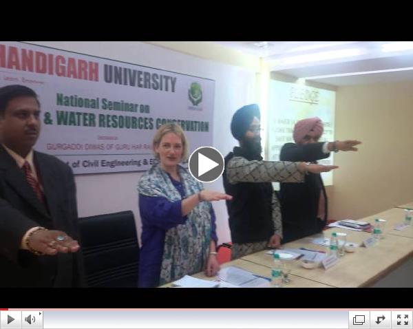 Sikh Environment Day March 14, 2014- Pledge Ceremony at Chandigarh University