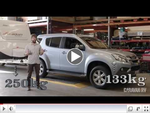 Australian Caravan + RV towing video 2015 