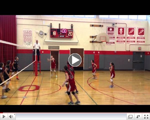 Herrick vs ONeill Volleyball October 2014