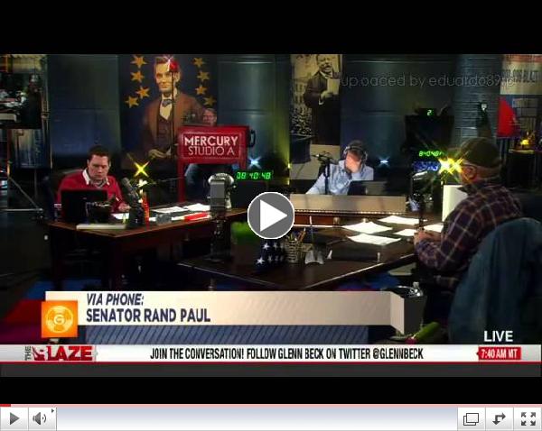 Rand Paul Talks To Glenn Beck About His Vote For Hagel And Upcoming Confirmation of Brennan