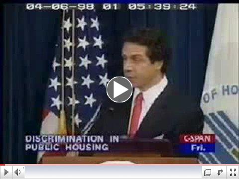 How The Democrats Caused The Financial Crisis: Starring Bill Clinton's HUD Secretary Andrew Cuomo And Barack Obama; With Special Guest Appearances By Bill Clinton And Jimmy Carter