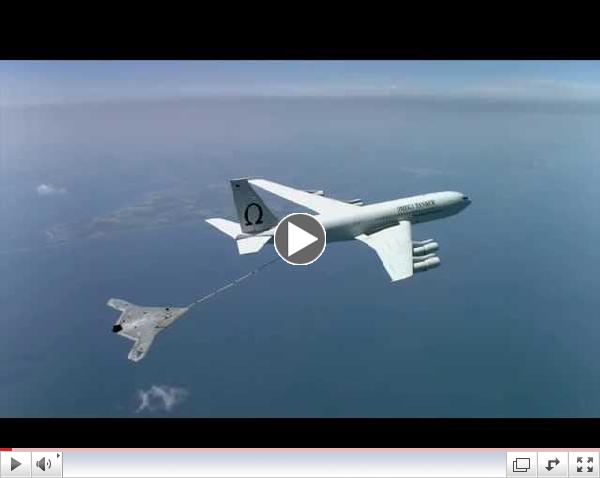 NAVAIR Clips:  X-47B completes first autonomous aerial refueling