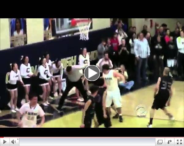 Faith in Humanity restored: Basketball player passes the ball to mentally challenged player