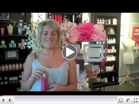 Cara introduces Davines Texturizing Spray