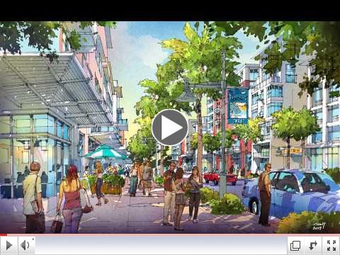 Flash forward - Fly through of Jeff Vinik's Tampa Waterfront Vision