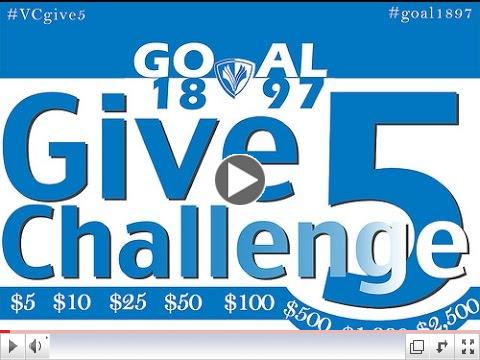 VC Give 5 Challenge 5 Kickoff