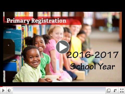 2016-17 Primary Registration