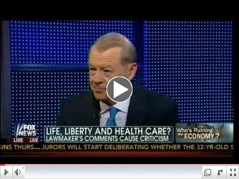 Constitutional Confusion?  Lawmaker: Health Care Is Your Right - Wake Up America - Stuart Varney