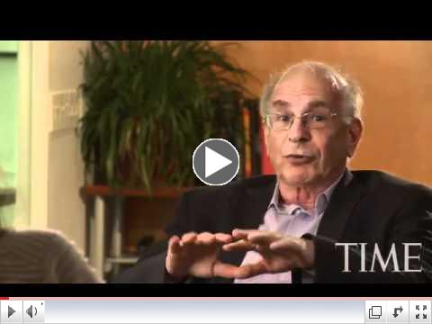 Daniel Kahneman interviewed shortly on his book 