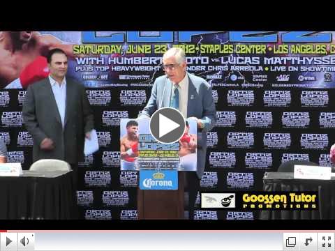 Josesito Lopez Prepared to Leave It All In the Ring