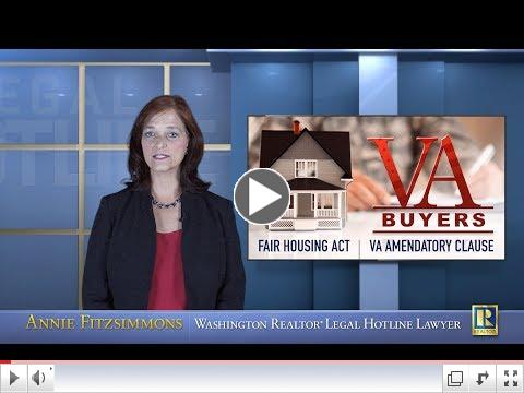 VA Buyers - Form 22 AD and VA Amendatory Clause