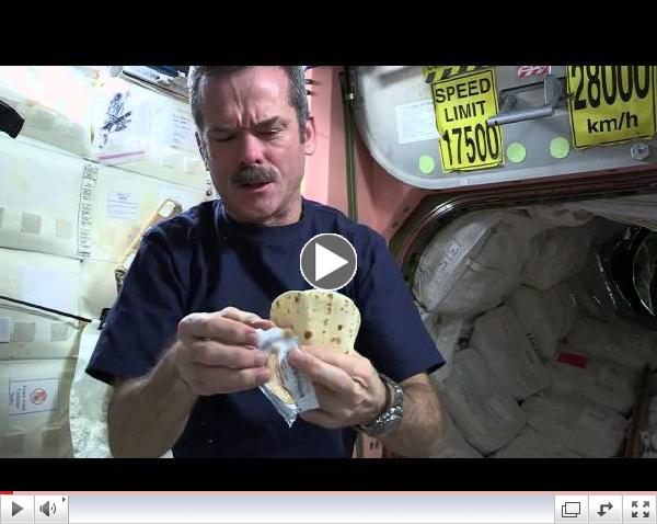 Making a Peanut Butter Sandwich in Outer Space Video