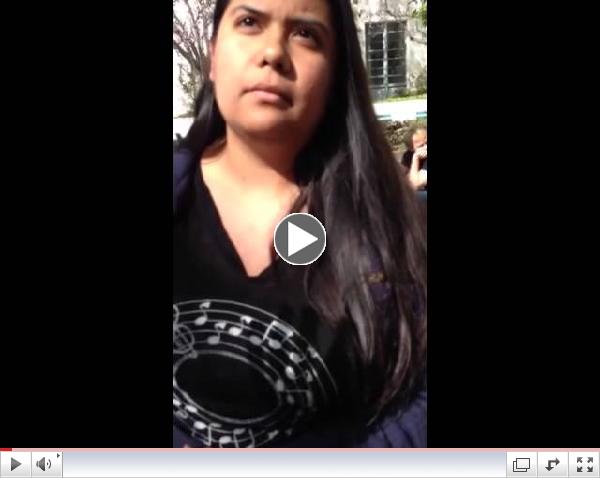 Crazy Lady at San Diego State University