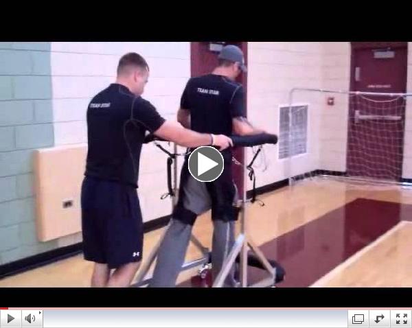 8 years after his SCI, Billy Walks Again with KAFOs and the Gait Harness System
