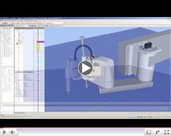 EPSON RC+ 5.0 Robot Simulator Software