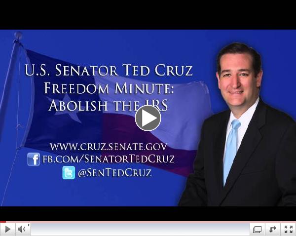 Freedom Minute: Abolish the IRS