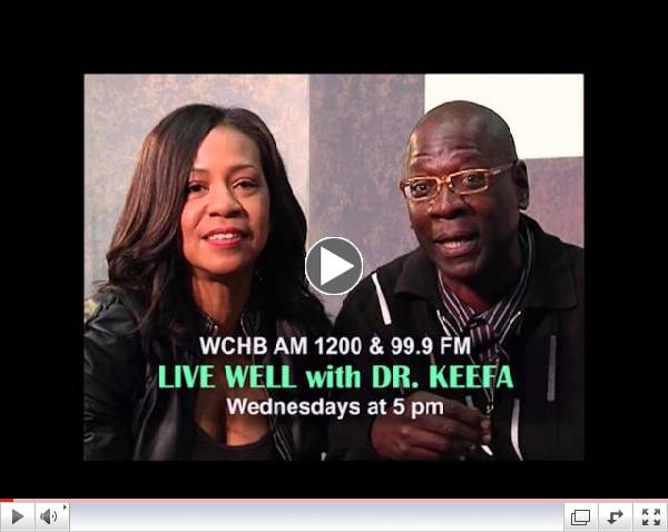 LIVE WELL with DR. KEEFA - Featuring John Mason & Angie Starr