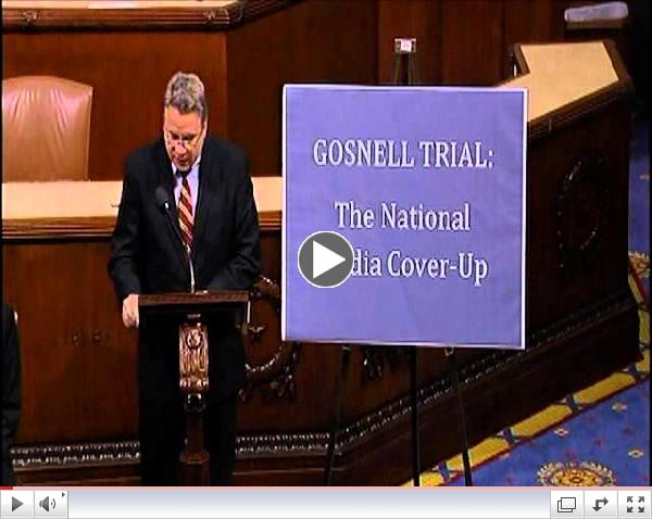 2013 04-11 Rep. Chris Smith Speech on the Trial of Abortionist Kermit Gosnell [Part 1]
