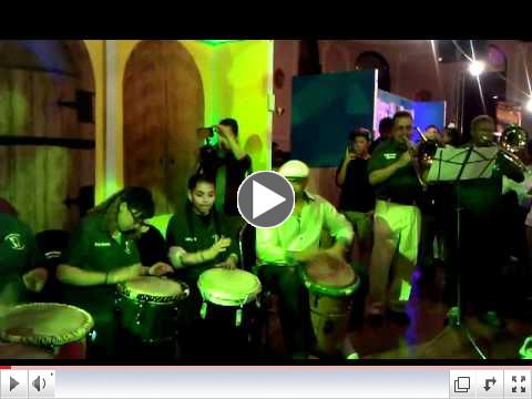 Students of Dr. Pedro Albizu Campos Puerto Rican High School Perform Bomba