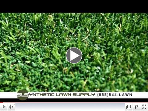 Synthetic Lawn Supply Artificial Turf Installation Video