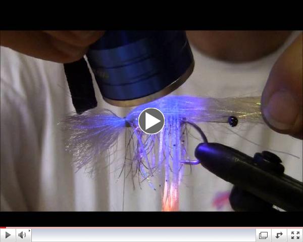 Tying a Clear Cure Goo Shrimp