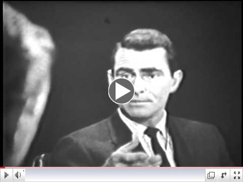 The Twilight Zone - Rod Serling Interview (1959)