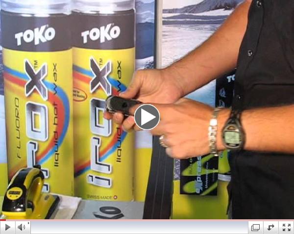 How to apply Toko Express Wax (for recreational skiing)