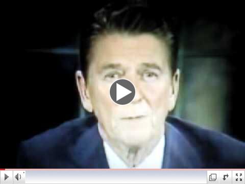 President Reagan announces SDI on March 23, 1983