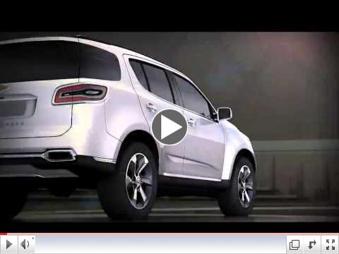 2013 Chevrolet Trailblazer SUV revealed in Dubai