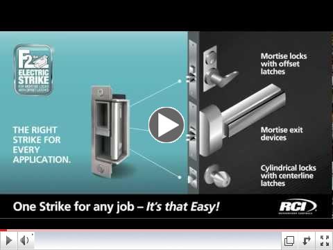 RCI F2164 Electric Strike Product Introduction