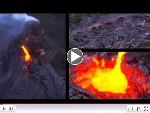 Volcanoes erupting on the Big Island of Hawaii