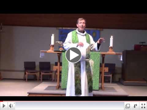 Pr. Steve's Sermon - Entitlement Reform