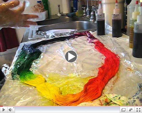 Dye Cotton Yarn with a Tulip Tie Dye Kit