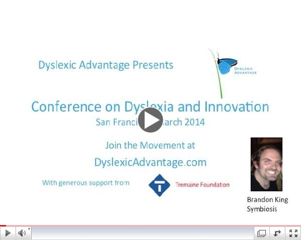 Dyslexic Advantage - Entrepreneur Research Engineer Brandon King