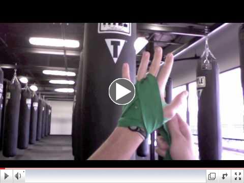 TITLE Boxing Club Uptown- Hand Wrap Video