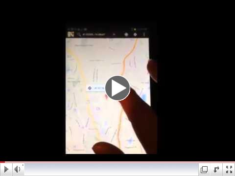 Voice Driving Directions from TAC Service App on Samsung Galaxy