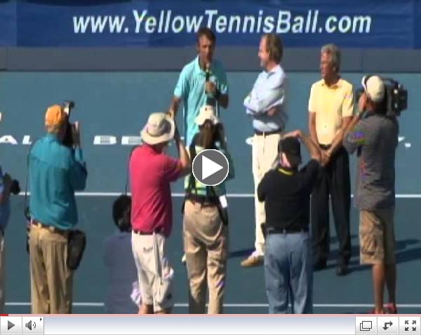 Mats Wilander Hall of Fame Ring Presentation