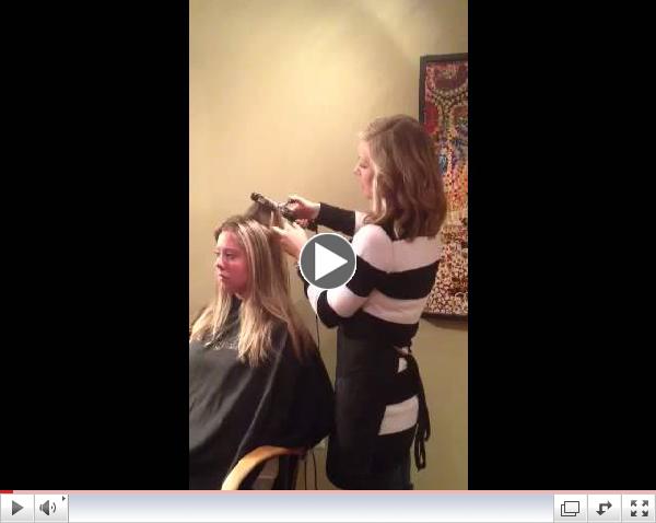 Quick Figure 8 Curling Tips from Salon Khouri