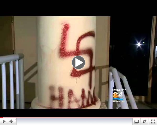 Jewish Synagogue Vandalized In NE Miami Dade