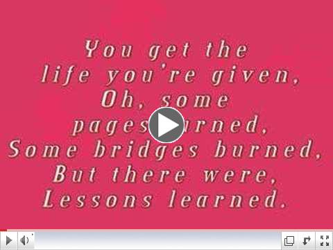 carrie underwood - lessons learned