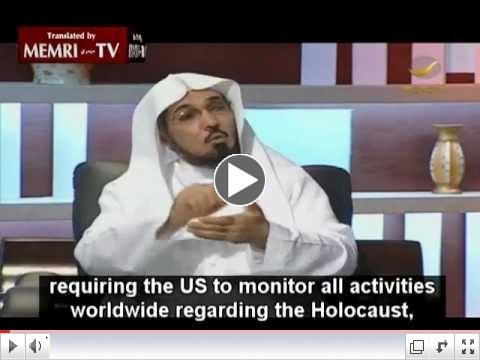 Saudi Cleric Slaman Al-Odeh: Jews Use Human Blood for Passover Matzos