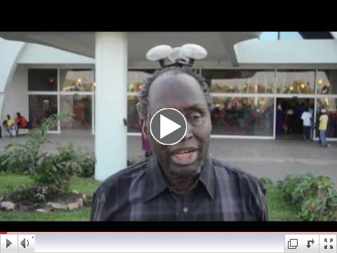 Ngugi arrives at Banjul Airport on 13 Jan