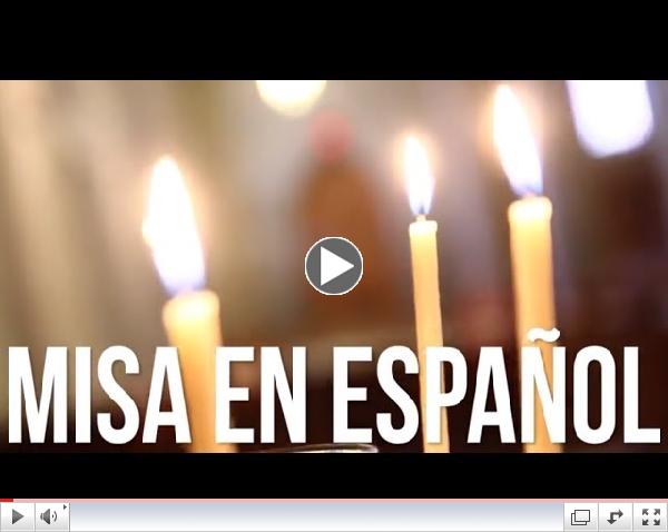 Misa en Espa�ol (1:00) Every church needs a video like this.