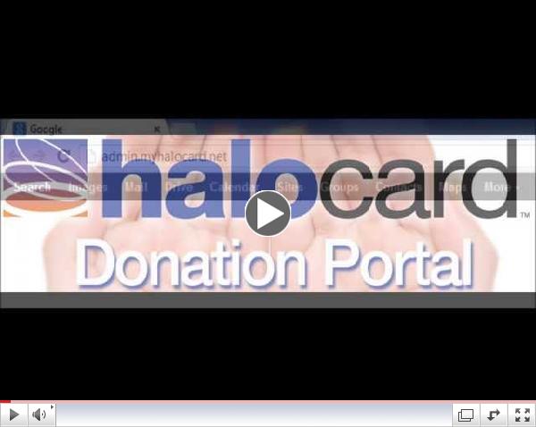 HaloCard™ Donation Portal Instructions for Non-Profits 