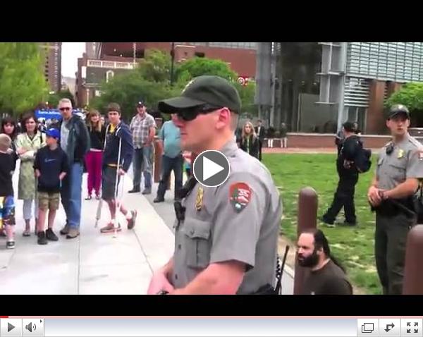 Mark and Barb Arrested For Exercising Free Speech Near Liberty Bell And Independence Hall