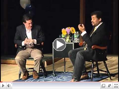 Stephen Colbert Interviews Neil deGrasse Tyson at Montclair Kimberley Academy - 2010-Jan-29