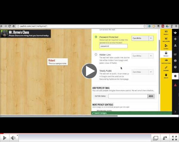How to use Padlet